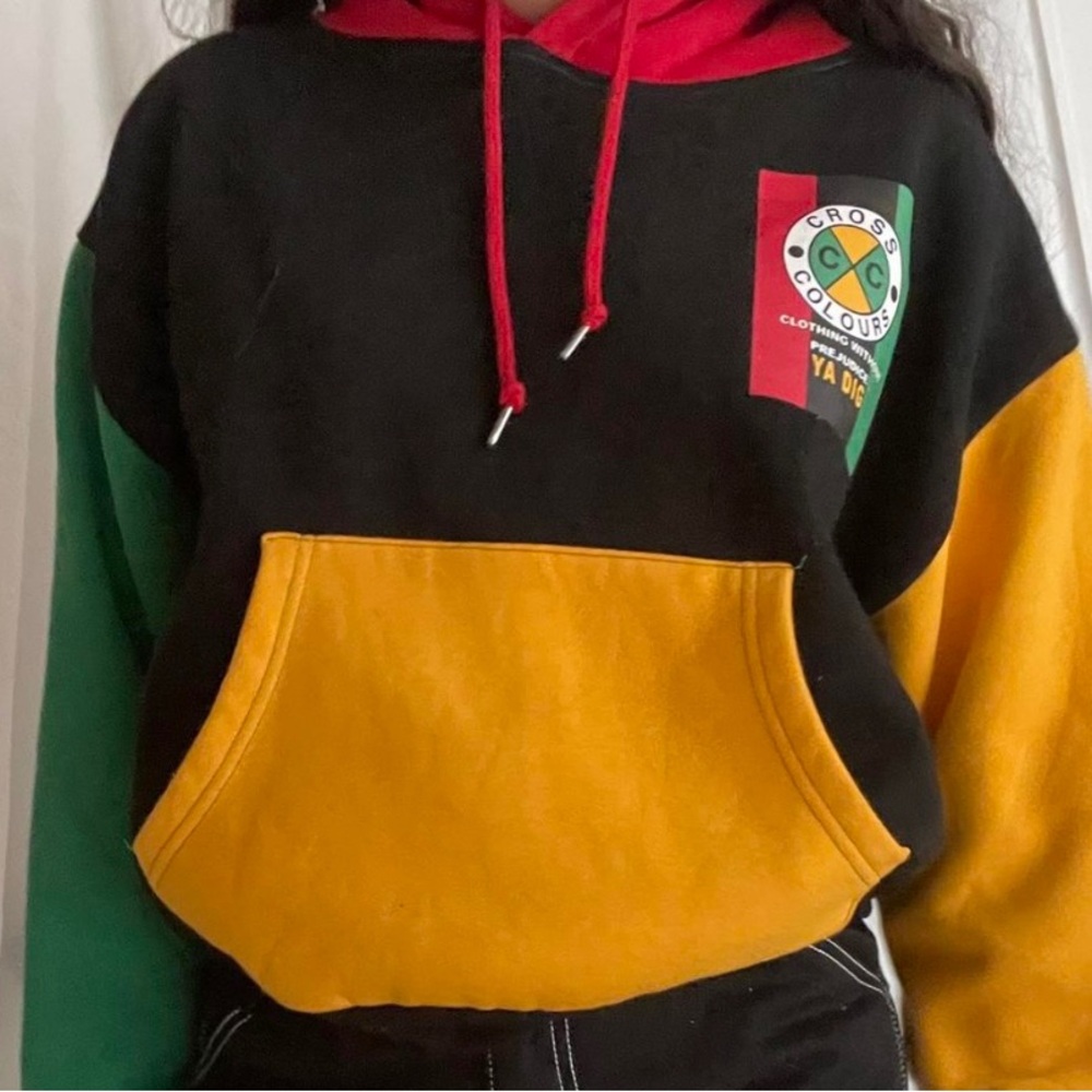 Vintage 90s Cross Colours hoodie worn once